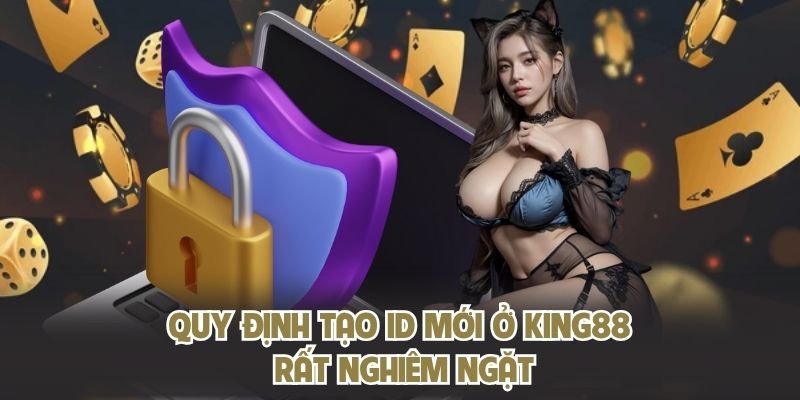 Quy định tạo ID mới ở KING88 rất nghiêm ngặt